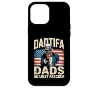 DADtifa - Bandiera degli Stati Uniti con scritta "Black Dads" contro il fascismo Custodia per iPhone 12 Pro Max