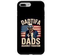 DADtifa - Bandiera degli Stati Uniti con scritta "Black Dads" contro il fascismo Custodia per iPhone 7 Plus/8 Plus