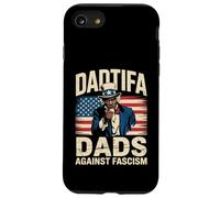 DADtifa - Bandiera degli Stati Uniti con scritta "Black Dads" contro il fascismo Custodia per iPhone SE (2020) / 7/8