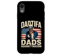 DADtifa - Bandiera degli Stati Uniti con scritta "Black Dads" contro il fascismo Custodia per iPhone XR