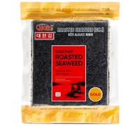 DAECHUN Sushi Nori, richiudibile, oro Grado, prodotto della Corea 50 Fogli completi