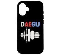 Daegu Skyline Corea del Sud paesaggio urbano viaggio souvenir Custodia per iPhone 16