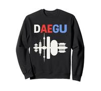 Daegu Skyline Corea del Sud Paesaggio Urbano Viaggio Souvenir Felpa