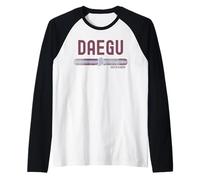 Daegu South Korea | Vacation Travel Maglia con Maniche Raglan