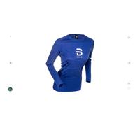 Daehlie Active Wool Manica Lunga Blu T-Shirt Taglia L