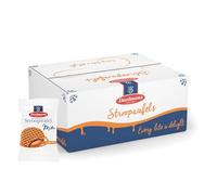 Daelmans Mini Stroopwafels al Caramello - Confezione da 200 cialde confezionate singolarmente - Autentico biscotto olandese con caramello burroso e vaniglia Bourbon, senza additivi artificiali