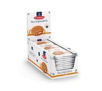 Daelmans Stroopwafels, 36 Confezionati Singolarmente (Diametro 9 cm), Waffle al Caramello Olandesi, Snack Classico da Caffè