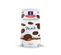 Daelmans Stroopwafels - Mini cialda al cioccolato - 25 x 8 grammi in un sacchetto - Autentico waffle al caramello Olandese - Stroopwafels