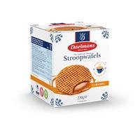Daelmans Stroopwafels - Waffle al caramello - Scatola da 230 grammi per cubo - Autentico waffle al caramello Olandese - Stroopwafels