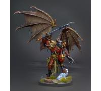 Daemon Prince chaos warhammer COMMISSIONE dipinto