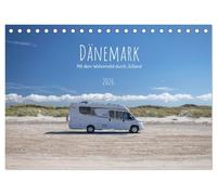 Dänemark - Mit dem Wohnmobil durch Jütland (Tischkalender 2026 DIN A5 quer), CALVENDO Monatskalender: Die Westküste Dänemarks entlang von Hvide Sande bis Skagen.