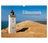 Dänemark - Unterwegs in Jütland 2026 (Wandkalender 2026 DIN A3 quer), CALVENDO Monatskalender: Bilder Jütlands, der großen Halbinsel zwischen Nord- und Ostsee