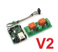 DAEnetIP2v2 Scheda Internet / Ethernet 2 Canali Relè - IP, SNMP, WEB