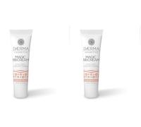 DAERMA Magic BB Cream con Acido Ialuronico e Pigmenti Microincapsulati per un Look Naturalmente Luminoso, Idratante e Uniformante, Pelle Morbida e Setosa- 30 ml 1 Pezzo (Confezione da 2)