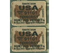 Daesh Basher Jsotf Verde Basco SAS Sp Ops Vêlkrö 2-PC: Terrorista Caccia Patente