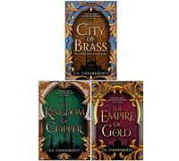 Daevabad Trilogy Series 3 Books Collection Set di SA Chakraborty (La città dell'ottone, Il regno del rame, [Rilegato] L'Impero dell'oro)
