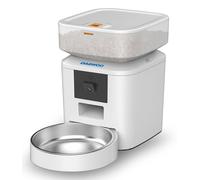 Daewoo D-QQ039-2L ciotola e abbeveratoio per cani e gatti Acrilonitrile-Butadiene-Stirene (ABS), Acciaio inossidabile Bianco Distributore automatico per animali domestici - Nouvo
