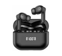Auricolari Daewoo wireless Bluetooth 5.4 con cancellazione rumore ANC e custodia nera