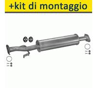 DAEWOO MATIZ HATCHBACK 0.8 51HP 2000- Silenziatore Marmitta Centrale+
