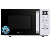 Daewoo MD-FC206GS - Forno a microonde 2 in 1 con grill, 20 l, 700 W, 800 W, 8 programmi automatici, 5 livelli di potenza, timer, nero