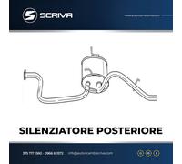 DAEWOO Silenziatore Posteriore Marmitta NPP 0.8 1.0 MATIZ (KLYA) 09.2000-2004