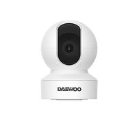 Daewoo - Telecamera esterna rotante WiFi EP506, 4 MP, rilevamento e tracciamento dei movimenti, connessione POE, rilevamento del suono, visione notturna a colori, filtro corpo umano