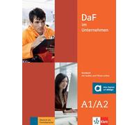 DaF im Unternehmen A1-A2. Kursbuch + Audio- und Videodateien online: Kursbuch A1-A2 + Audios und Filme on