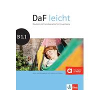 Daf leicht B1.1: Kurs- und Ubungsbuch B1.1 mit DVD-Rom