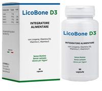 Daf Pharma Integratore LicoBone D3 con licopene e vitamine, 90 capsule