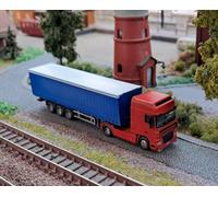 DAF XF-95 Camion Con Tenda Scorrevole, Scala N 1:160 Incolore