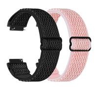 Dafean Intrecciato Cinturino Orologio in Nylon per 24 mm 22 mm 20 mm 19 mm 18 mm Cinturino Uomo e Donna Fibbia Regolabile Cinghie Sport Elastiche Bracciali di Ricambio