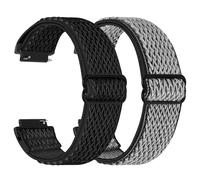 Dafean Intrecciato Cinturino Orologio in Nylon per 24 mm 22 mm 20 mm 19 mm 18 mm Cinturino Uomo e Donna Fibbia Regolabile Cinghie Sport Elastiche Bracciali di Ricambio