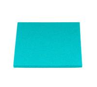 Daff 1652 Sottobicchieri Blu, Feltro, Carribean 10cm x 10cm