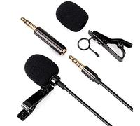Daffodil MCP100B Microfono a bavero 3.5mm con riduzione rumore - Multiuso
