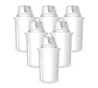Dafi Filtro dell'acqua standard classico, cartucce di ricambio compatibili con Brita Classic, PearlCo Classic, riduce la durezza dell'acqua, alternativa all'acqua in bottiglia, senza BPA, confezione