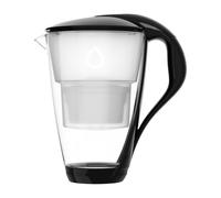 Dafi Led Unimax Caraffa filtrante in vetro, nera 1 pz