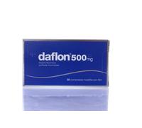 Daflon - Trattamento di emorroidi e fragilitÃ capillare - 30 compresse rivestite - 500 mg