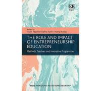 Dafna Kariv The Role and Impact of Entrepreneurship Education (Copertina rigida)