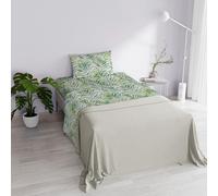 Italian Bed Linen DAFNE Completo letto stampato, microfibra, Honolulu, Piazza e mezza