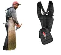 DAFSXZQR Cinsa a Tracolla Comoda per la Cinghia Imbottita per la Cintura Imbottita per ammortizzatura Leggera con Spalla per Tosaerba e Trimmer