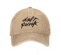 Daft The Punk Music Rock Band Berretto da Baseball Moda Distressed Denim Snapback cap per Uomo Donna Outdoor Summer Cappello Regolabile Cappello Cotone, per Tutte Le Stagioni