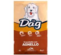 Dag Dog Adult All Breeds Agnello - Agnello 4 Kg - Croccantini per cani - 1° ORDINE? scegli lo sconto BZR5 / BZR20 + 200 punti fedeltà