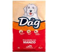 Dag Dog Adult All Breeds Manzo - Manzo 4 Kg - Croccantini per cani - 1° ORDINE? scegli lo sconto BZR5 / BZR20 + 200 punti fedeltà