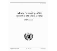 Dag Hammarskjöld Library Depar Index to Proceedings of the Eco (Tascabile)
