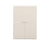 Dag Style Linea Risto Portamenu, PVC, Sabbia, A5 (per fogli 16.3 x 23.4 cm)