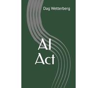 Dag Wetterberg AI Act (Tascabile)