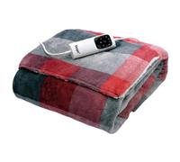 Daga Relax Soft Plus Coperta Elettrica con Tasche 150x110cm Rosso