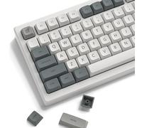 dagaladoo Retro keycaps Stile Giapponese Double Shot PBT Keycaps Set Dye Sublimazione Custom Key caps 139keys Grigio Profilo XDA Tappi chiave Tastiera per Gateron MX Switch Tastiera Meccanica