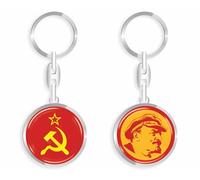 daged Portachiavi Lenin CCCP Unione Sovietica con effetto 3D + adesivo - RD