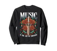 Dagger Art Vinyl Music Tattoo Dagger Symbolism Felpa